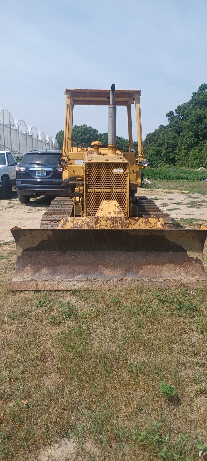 Komatsu D31A-17 Crawler Dozer w/ Front Blade, 4183.1 Hours
