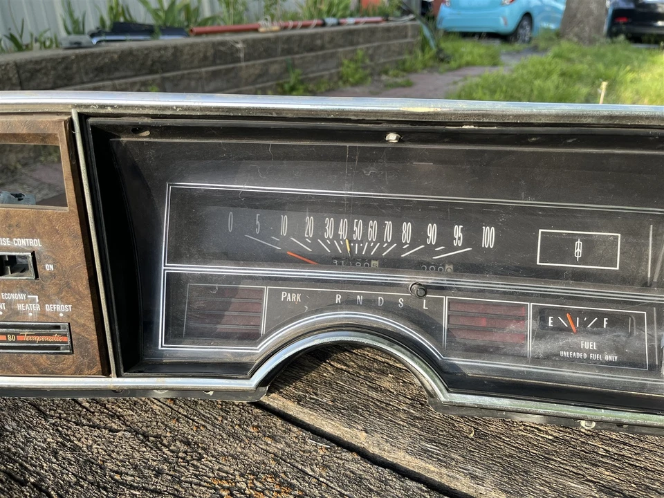 1974-1976 Oldsmobile Toronado Delta 88 98 Dash Instrument Cluster 1975 Gauge Foto 4 de 4