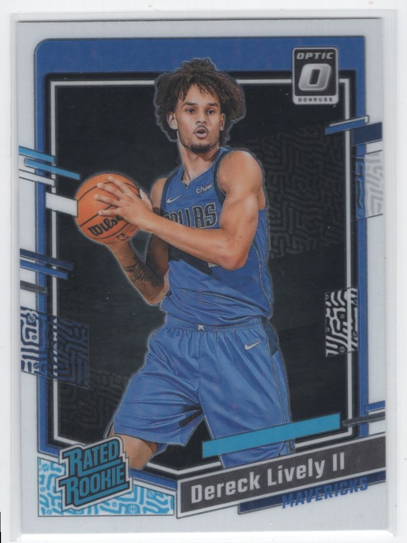 2023-24 Donruss Optic Rated Rookie Dereck Lively II Rookie Dallas Mavericks #245