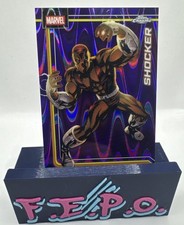 2026 Topps Chrome Marvel Purple Sapphire Shocker 45/75 #153