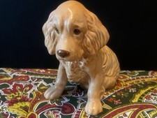 Vintage SylvaC Cocker Spaniel Dog Ceramic Figure no 18 Staffordshire England
