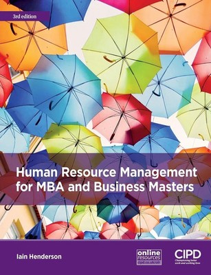 Human Resource Management for MBA and Business Masters Iain Henderson Buch 2017