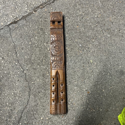 Flûte ancienne en bois double