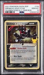 Greninja Gold Star SWSH144 (Celebrations Promo)