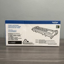 Brother TN-660 High Yield Black Toner Cartridge Genuine New Sealed TN660 OEM