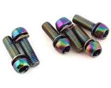 Title MTB ST1 Stem Bolts (6 bolts) (Oil Slick) [TTL988018]