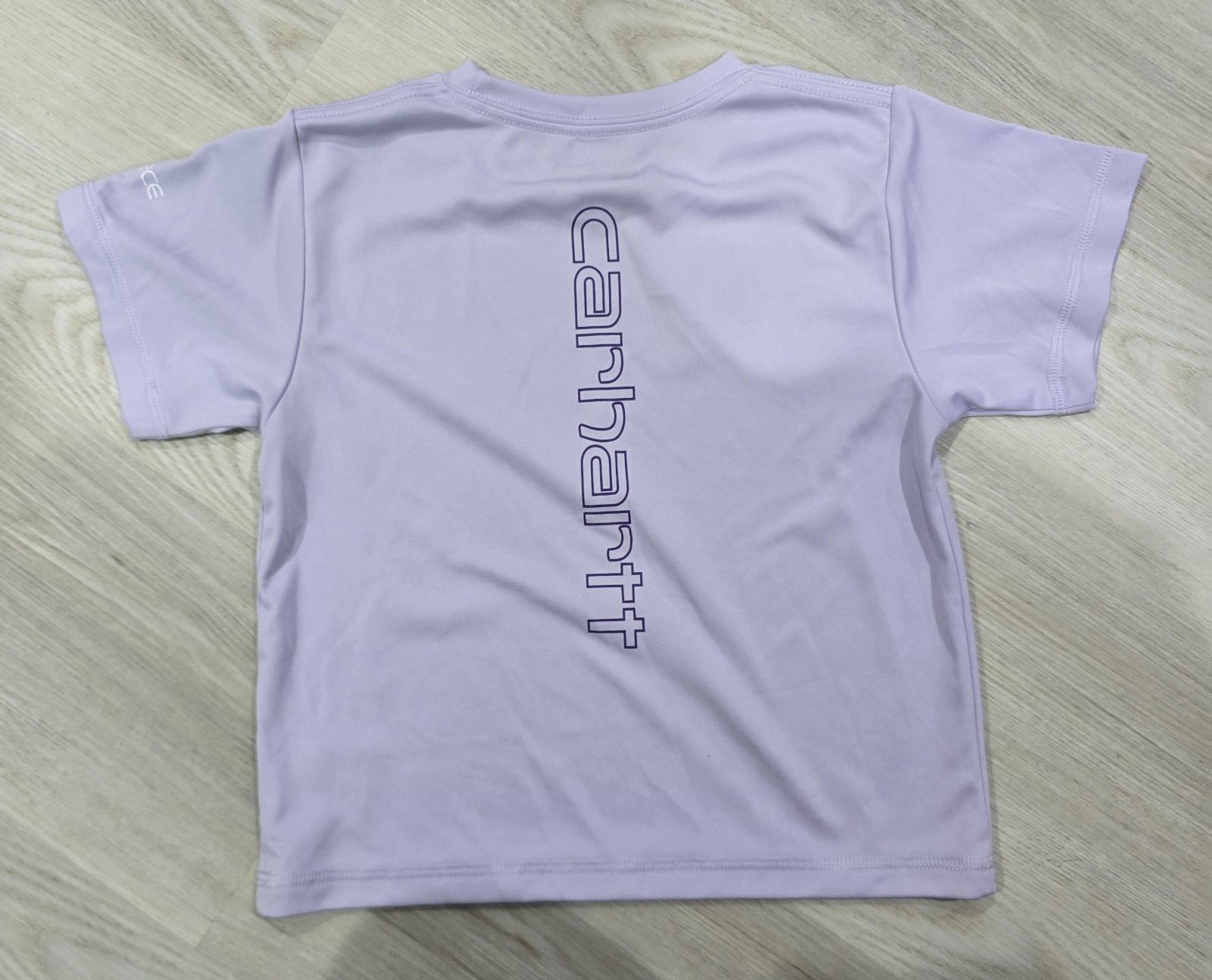Carhartt Force Girls Sun Defender Short Sleeve T-Shirt Light Purple Size 6X NWOT thumbnail 4