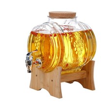 Distributeur de boissons en verre, distributeur de boissons en verre avec...