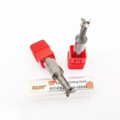 HRC55 Dovetail Milling Cutter Solid Carbide End Mill 2mm-20mm 45°60°75° CNC