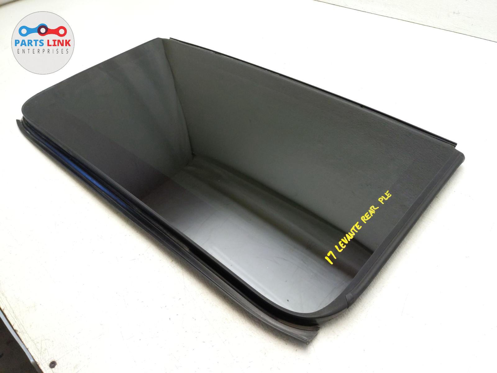 2017-20 MASERATI LEVANTE REAR SUNROOF MOON GLASS PANORAMIC WINDOW PANEL M161