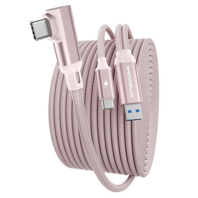 16FT VR Link Cable for Meta Quest 3S/3/2/Pro & Pico 4 - USB 3.0 High-Speed Data
