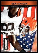 Ben Watson 2012 Panini Gridiron #43 Browns NFL READ FREE SHIPPING AutographDen