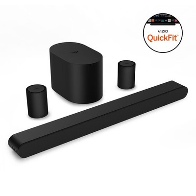 VIZIO SV510MW-09 5.1 Channel Soundbar w/ Wireless Surrounds & Sub, Dolby Atmos &