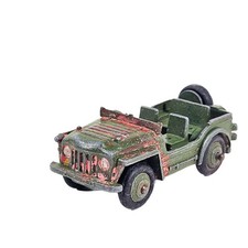 Vintage Dinky Toys No 674 Austin Champ Military Army Jeep Diecast Spares Unboxed
