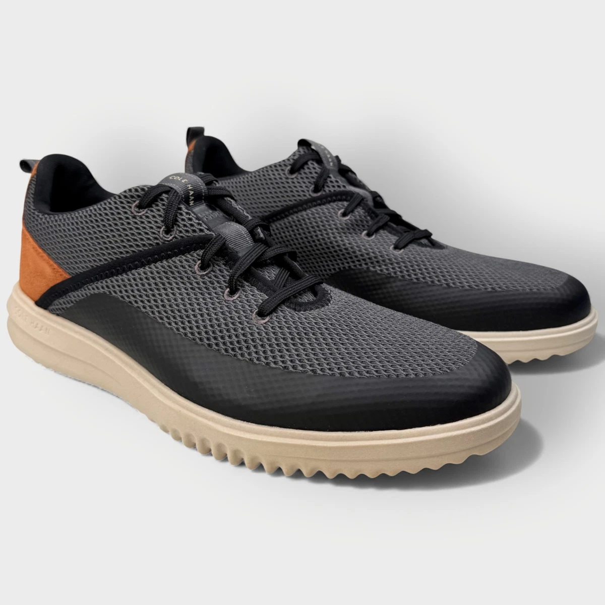 Cole Haan 2.ZERØGRAND Lace Up Wingtip Oxford Stitchlite Black Men’s Sz 11.5M GUC Cole Haan Zerogrand Dress Shoes for Men for sale | eBay main image 4