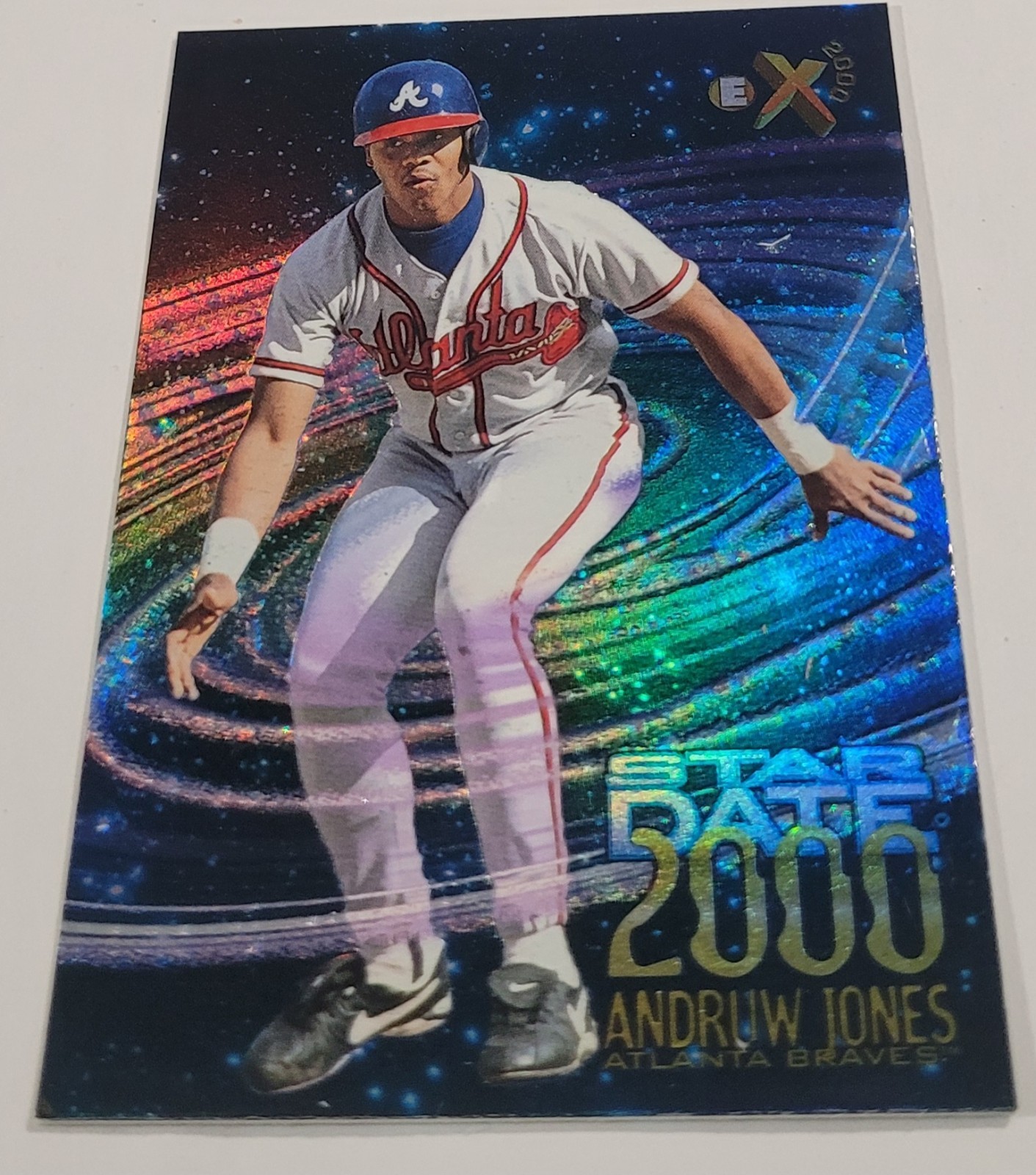 1997 E-X2000 Star Date 2000 #2 Andruw Jones Atlanta Braves