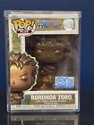 FUNKO POP! Plus #1901 One Piece Roronoa Zoro Statue Bronze Vinyl Figure HardCase