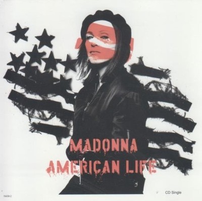 Madonna: American Life 2-Track MUSIC AUDIO CD pop electronic remix 2003 Maverick
