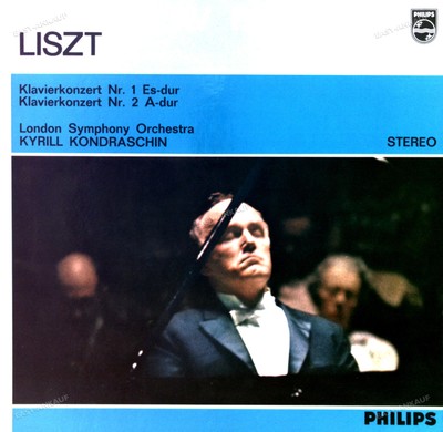 Richter - Liszt. Kondrashin - Piano Concerto No.1 in E Flat No.2 in A LP '