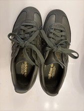 Olive Green With Gold Studs Adidas Samba Size 6 Women or 4.5 Youth Very Unique