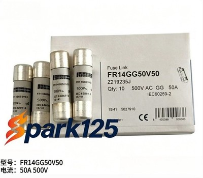 10PC NEW FOR Fuse FR14GG50V50 500V 50A