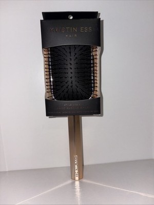 Kristin Ess Hair- Style Assist Large Paddle Brush Rose Gold. New!