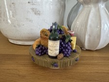 Our America Candle Topper Cheese Wine Biscuits Basket Candle Snuffer