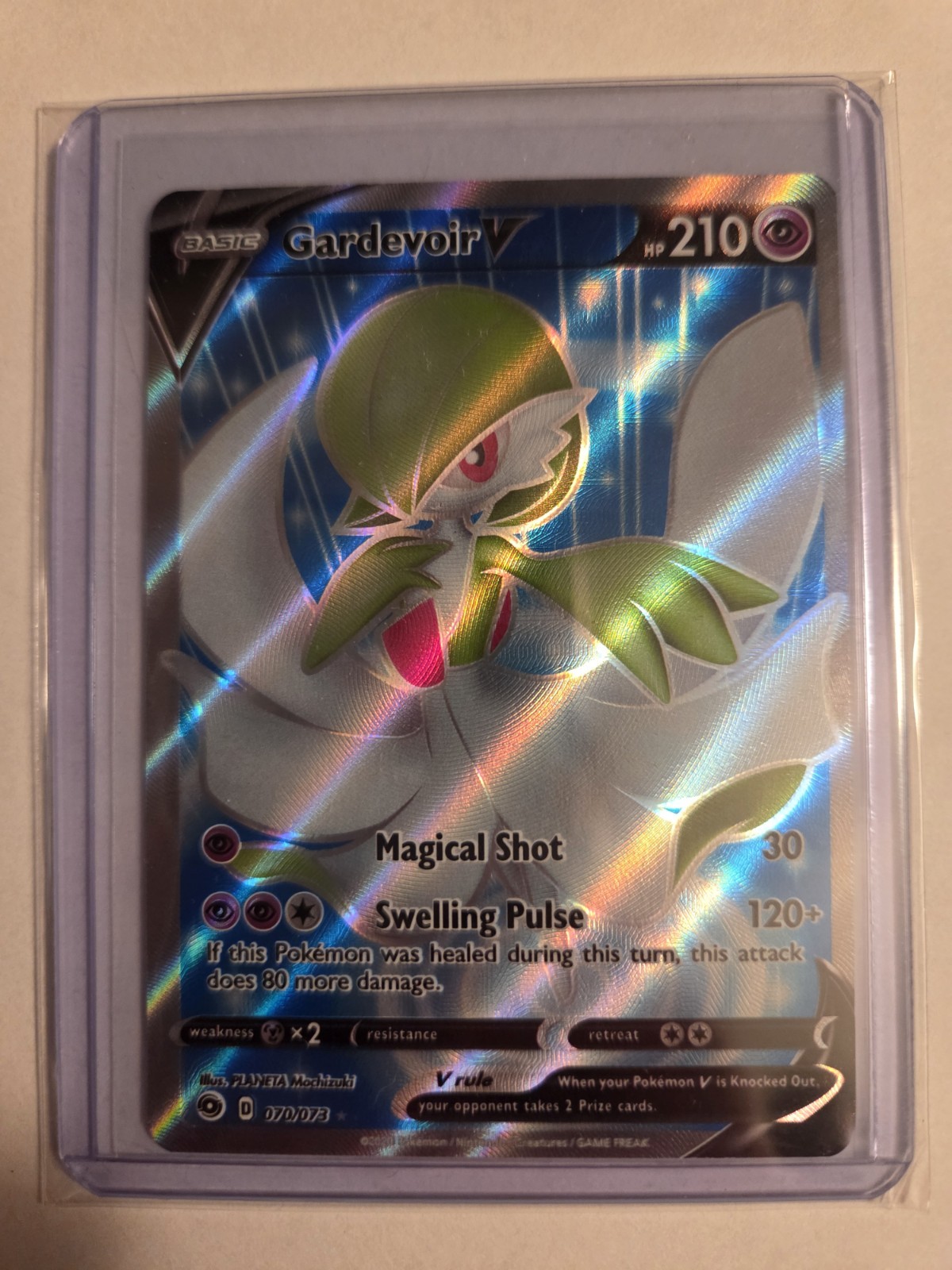 Pokémon TCG Gardevoir v Champions Path Ultra Rare Card 070/073 NM