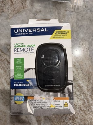 Universal by Chamberlain REMOTE 2 Button Garage Door Opener
