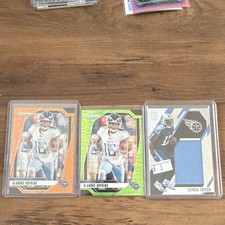 Prizm DeAndre Hopkins Taywan Taylor Tennessee Titans Card Lot (3 Cards) NFL