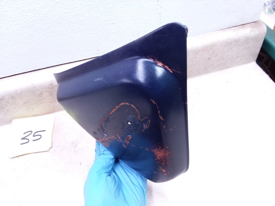 Cubierta lateral izquierda Honda 650 Custom CB CB650 CB650C 1980 1981 vintage #35 ANX-B238 Foto 4 de 4