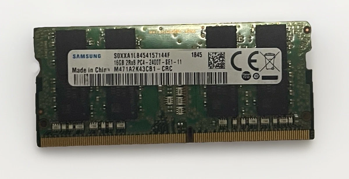 Samsung PC4-19200 (DDR4-2400) Bus Speed Computer RAM 16 GB