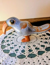 Vintage Tonala' Mexico Folk Art Pottery