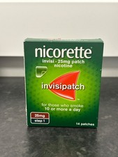 Image of Nicorette InvisiPatch 25mg Step 1 - 14 Patches | 2027 Expiry | Quit Smoking