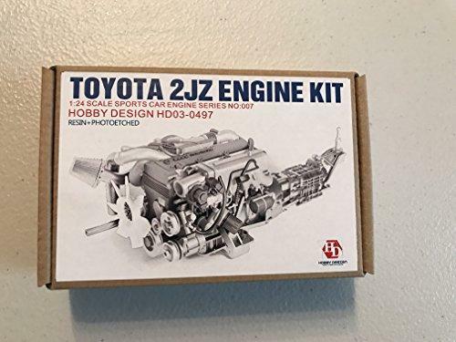 RIDOX SUPRA JZA80 1/24 & 2JZエンジンキット RIDOX SUPRA JZA80 1/24 & 2JZエンジンキット（ホビーデザイン 1