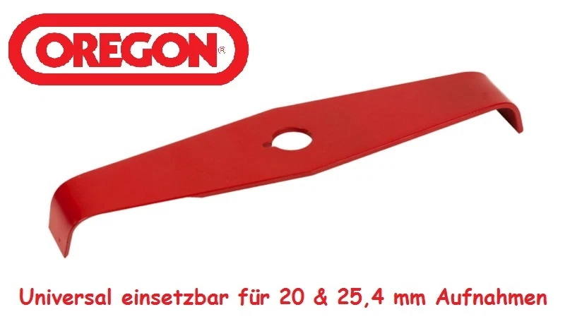 OREGON Freischneidmesser Mulchmesser ONE for ALL mit 20 & 25,4 mm Bohrung