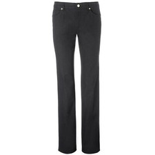 ESCADA Twill Tamara Virgin Wool Straight leg Pant black size 38 EU/ 8 USA