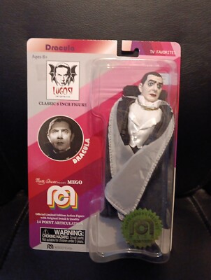 Mego Corp Bela Lugosi Dracula Action Figure MOC 2018 1638/10000 LOW NUMBER