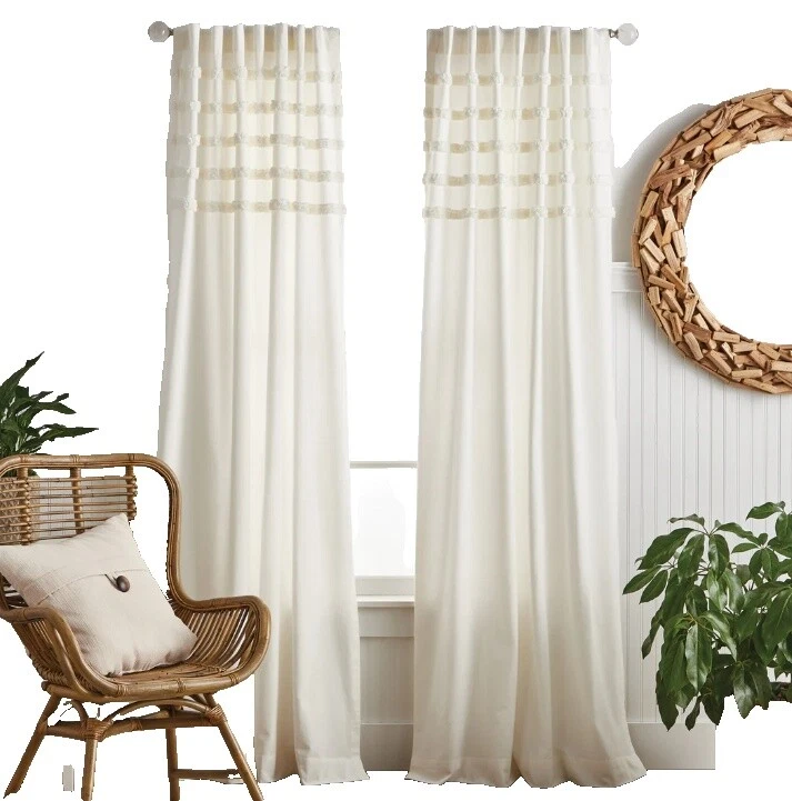 Ventana Blanca Martha Stewart Cortinas