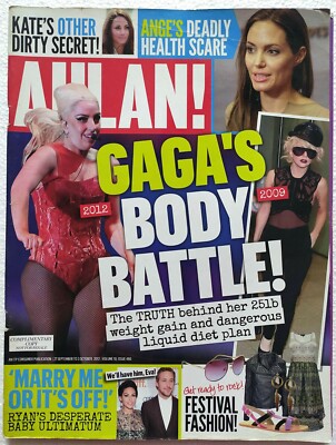 Ahlan 3 Okt 2012 Lady Gaga Brad Pitt Angelina Jolie Kate Wiley Lindsay Lohan