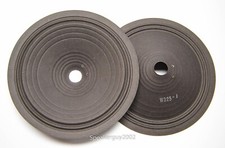 Pair Vintage 6" Paper Cones - Speaker Parts / W325-1
