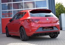 Friedrich Motorsport 76mm Duplex Sportauspuff Endschalldämpfer für Seat Leon 5F