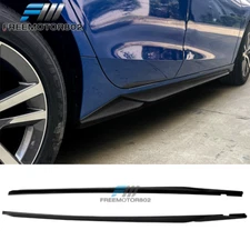 Fits 22-25 Honda Civic 11th Gen Sedan HPD Style 2PCS Side Skirts PP Matte Black