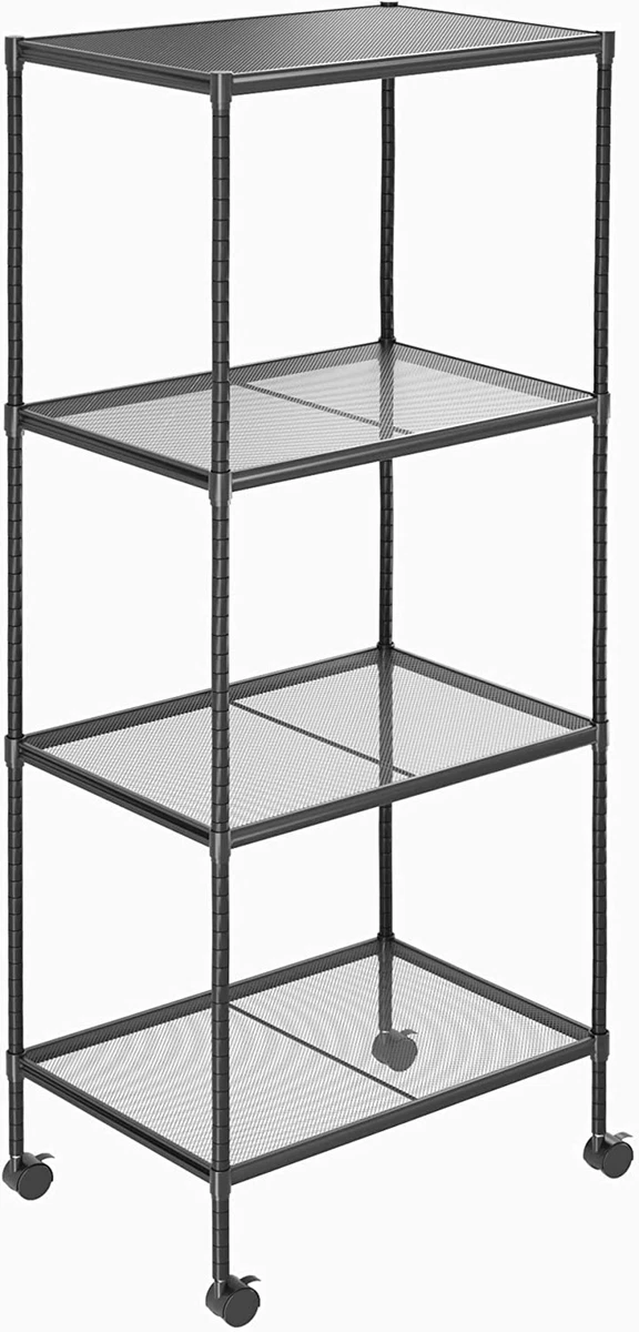 Wire storage racks on wheels deals