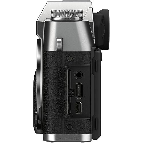 FUJIFILM X-T30II Mirrorless Camera Silver XC Zoom Lens Kit X-T30