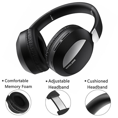 Wireless Bluetooth 5.3 Headset Headphone For Samsung Galaxy S25 S24 Plus/Ultra