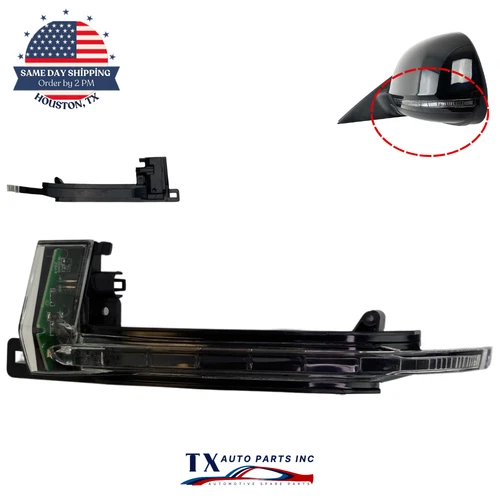Side Mirror Turn Signal Light For AUDI Q3 A3 A4 A5 Quattro allroad DRIVER Side