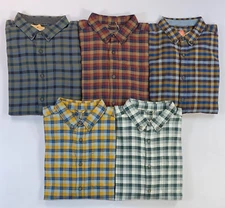 Men's Royal Robbins Standard Fit Lieback Organic Cotton Button-Front Shirt