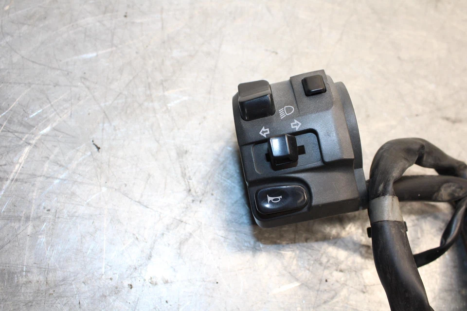 Kawasaki Ninja ZX10R ZX1000E 2008 clip izquierdo en manija bocina interruptor señales BB524 Foto 2 de 4