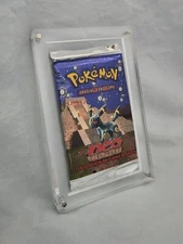 Pokemon  Booster Pack Acrylic Case! Fully Magnetic Closure!